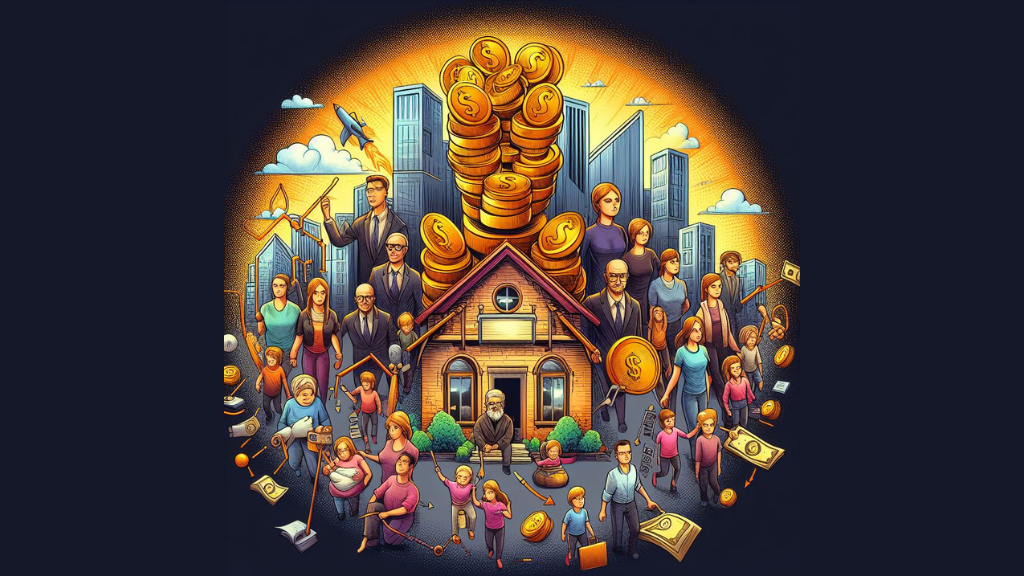 Ilustração conceitual sobre sucessão em empresas familiares